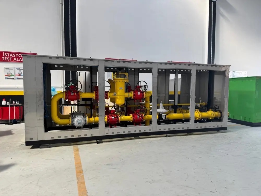 BAŞKENTGAZ RMS-C 2500 m³/h Müşteri İstasyonu Teslimatımız Tamamlanmıştır.
